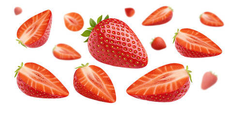 Sweet Symphony: The Vibrant Strawberry Ensemble