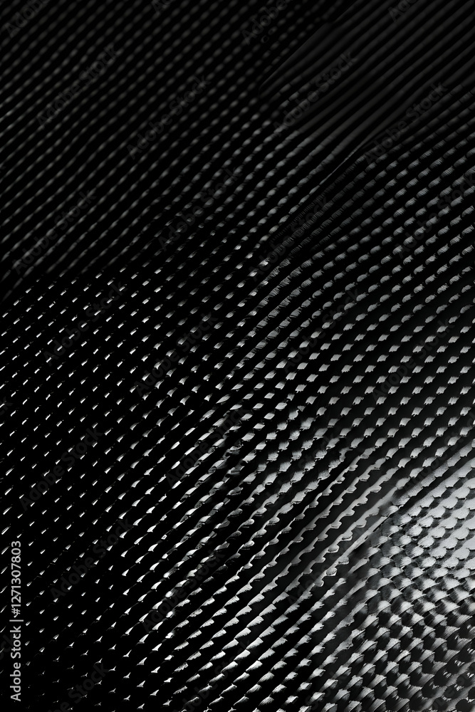 Poster textured black surface with a subtle pattern, creating a sleek and modern background
