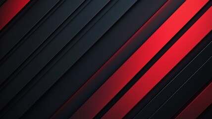 Obraz premium Bold Red and Black Texture Design