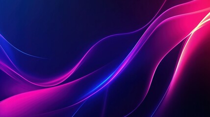 Neon Colors Create Vibrant Abstract Swirls