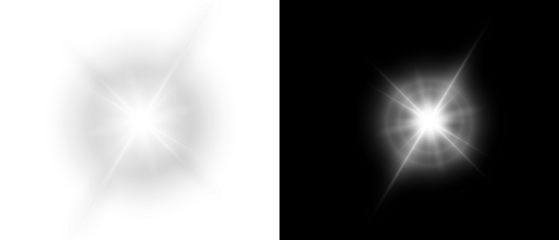 Png gold star light, sparkle. Yellow light effect. Shining light with yellow gold color. Png spotlight spark.Vector transparent sunlight special lens flare light effect