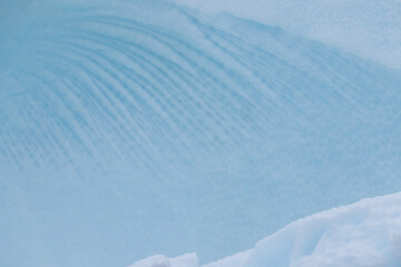 Patterns in Antarctica iceberg