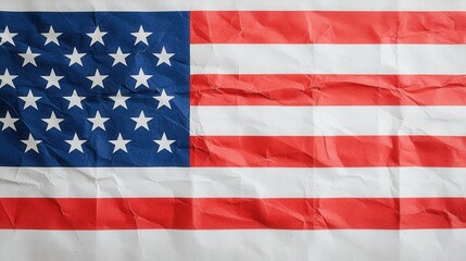 Fototapeta premium A piece of paper with a flag placed on top representing a national symbol or message