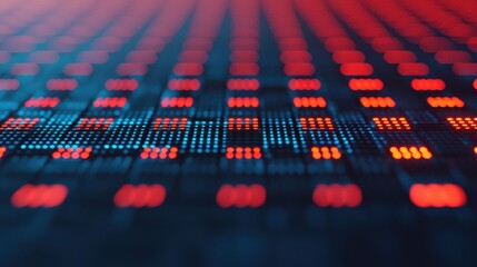 Obraz premium World map infographic concept. Futuristic Metallic Grid With Glowing Neon Lights and Dynamic Patterns