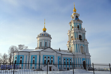View of the Kostroma Kremlin from the central park.