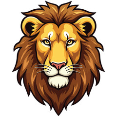 lion vektor desain