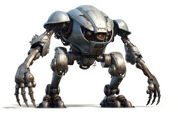 Fototapeta premium Photo Robot robot futuristic.