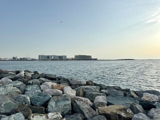 View of Dubai Islands, UAE