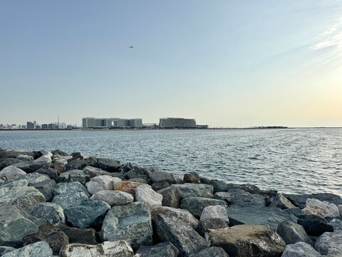 View of Dubai Islands, UAE