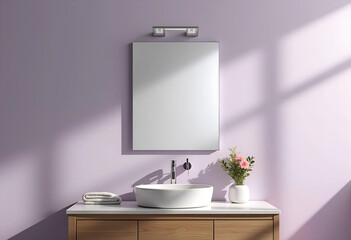 modern bathroom interior