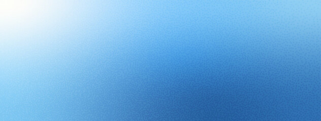 Blur morning sky gradient. Gradation blue background with noise. Grainy abstract backdrop sea water. Ocean wave. Vector summer calm cover illustration.