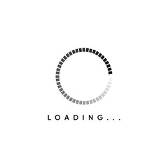 loading icon vector