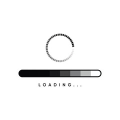 loading icon vector
