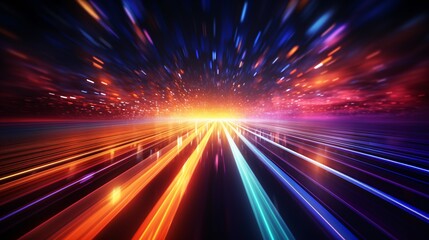 Obraz premium speed motion blur background