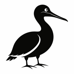 Creative Gannet Bird Vector Icon for Digital and Print Projects.