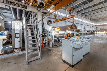 industrial factory interior