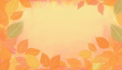 border frame of natural leaves grunge concept  background, artistic springtime concept