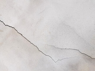 cracked concrete wall