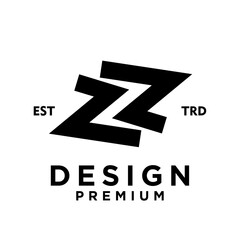 z letter logo icon design illustration