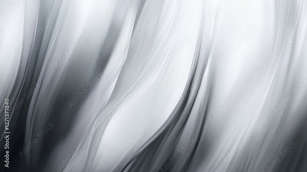 Poster grey and white abstract smooth gradient background. modern vector design