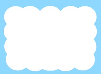 blue sky with clouds