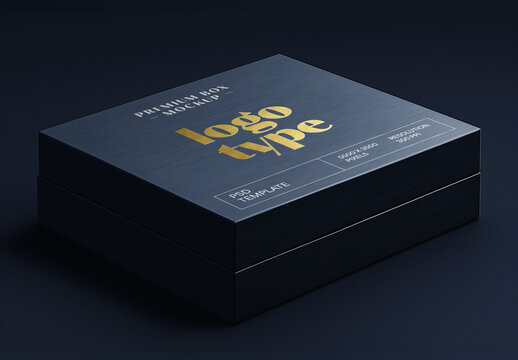 Premium Box Mockup for Luxury Brands