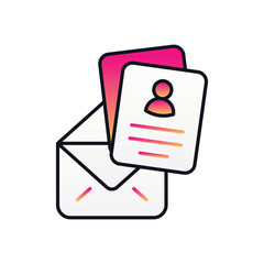 Business Mail vector icon