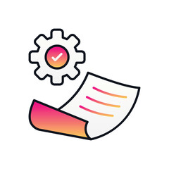 Seo Idea List vector icon