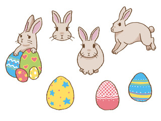 ペン風うさちゃんセット