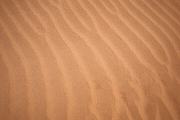 Brown beach sand texture as background
