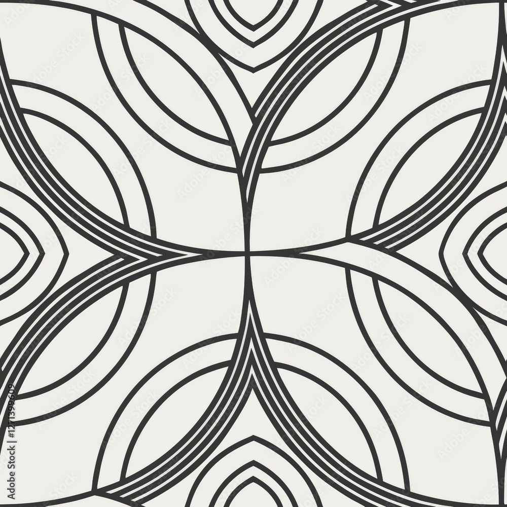 Poster seamless patterns. fabric pattern. minimalistic monochrome lines. textile, tile