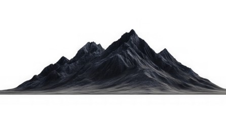 mountain isolated transparency background.