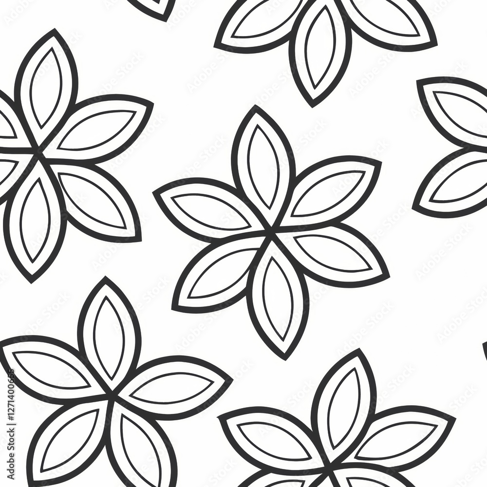 Poster seamless patterns. fabric pattern. minimalistic monochrome lines. textile, tile
