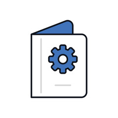Seo Passport vector icon