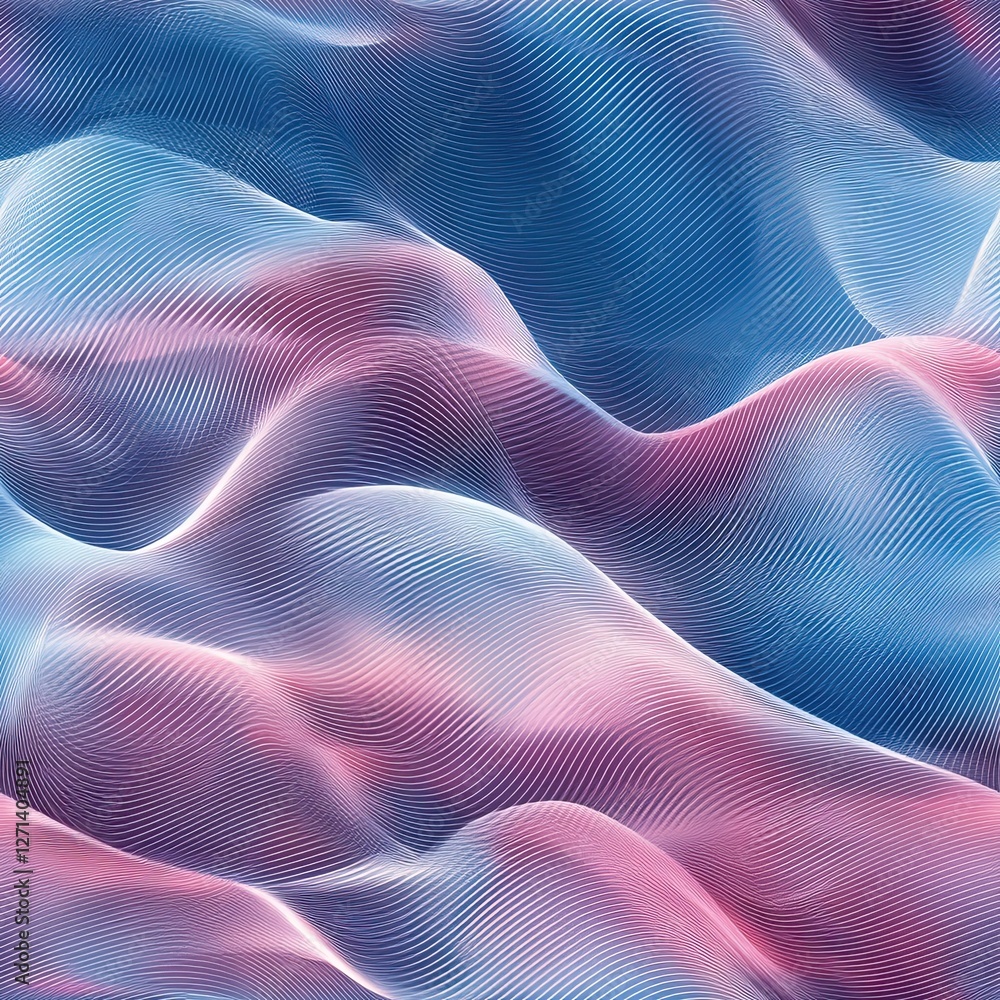 Poster abstract triangle wave seamless pattern modern geometric design