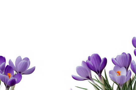 Flowers isolated on transparent background, Flower summer spring flowers overlay, frame background, border overlay, without background png