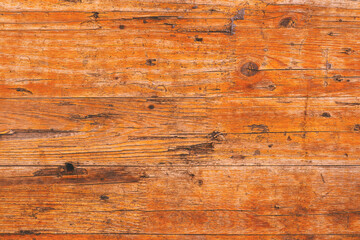 Fototapeta premium Texture of old worn rustic wooden board as background