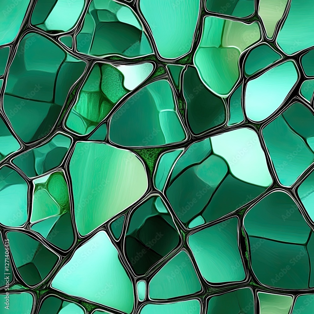 Poster abstract turtle shell seamless pattern fragmented irregular design for fashion and decor