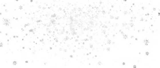 Realistic vector falling snow fall overlay. Shining snowflakes background for Christmas banner of winter collection decoration isolated on transparent. Stock vector