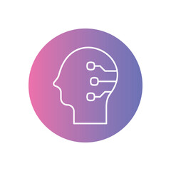 Ai Explainability icons vector stock illustration