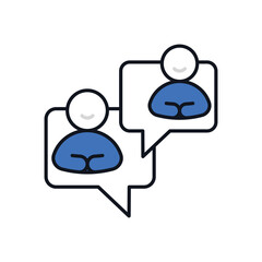 Conference vector icon