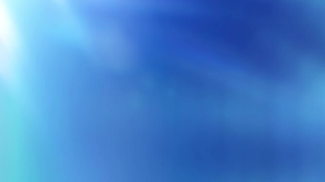 Blue Light Tranquil Serenade Background 4K loop features blue gradient colors with touches of other colors moving and morphing in a loop.