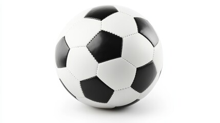 Fototapeta premium soccer ball on white background