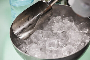 bowl of ice