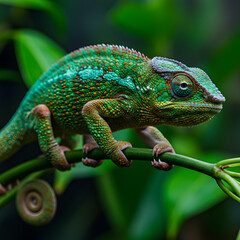 Obraz premium Chamaleion