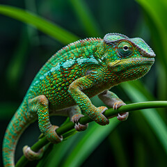 Obraz premium Chamaleion