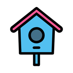 birdhouse icon design