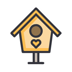 birdhouse icon design