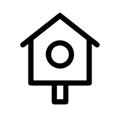 birdhouse icon design
