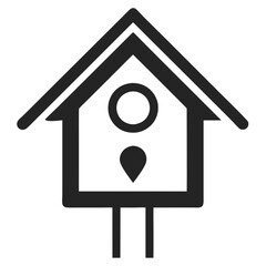 birdhouse icon design